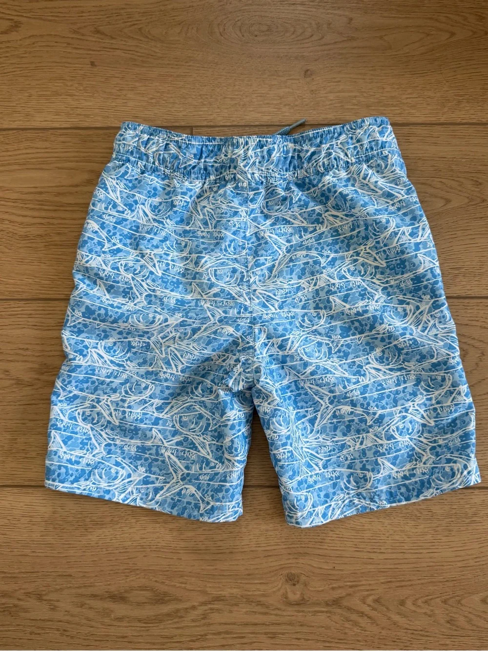 Vineyard Vines Blue Patterned Boys Swim Shorts